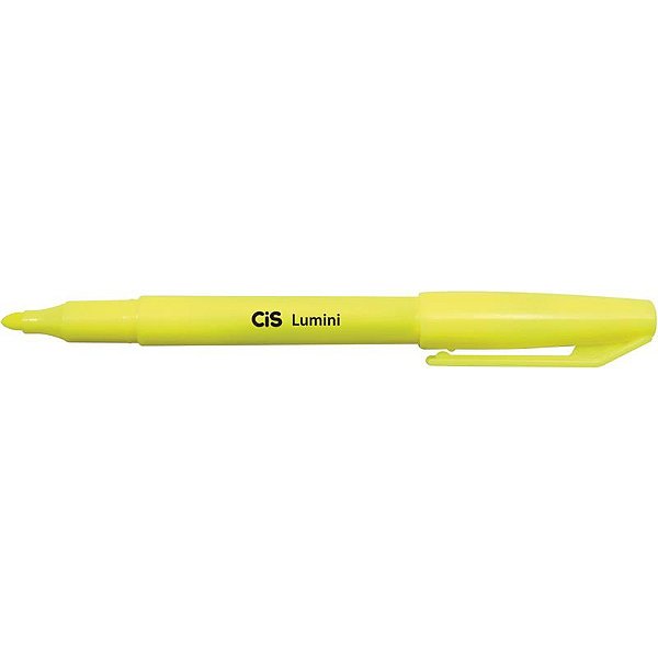 Caneta marca texto Cis Lumini Amarela