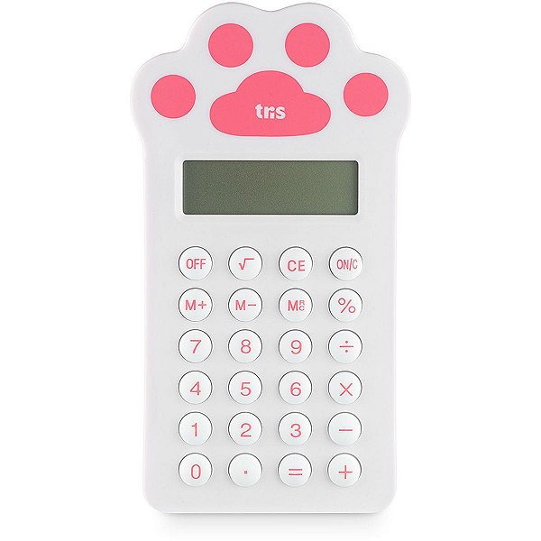 Calculadora de Bolso 8 Dígitos Tris Pets Patinha - Summit