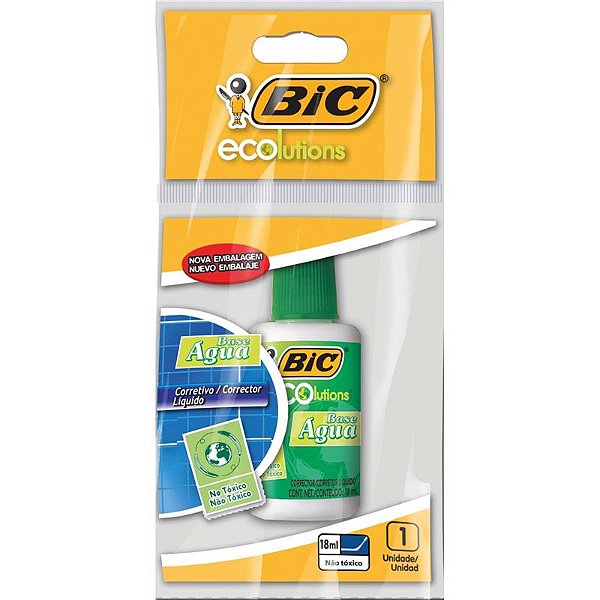 Corretivo Ecolutions 18ml - Bic