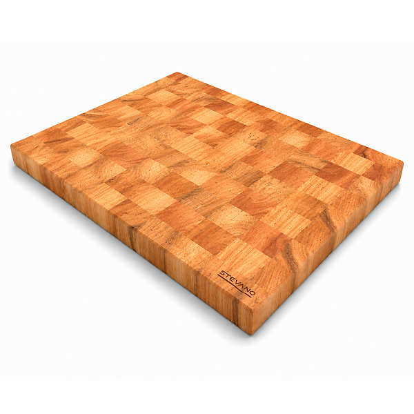 Tábua De Corte Madeira Maciça 33x25cm Gourmet Stevano