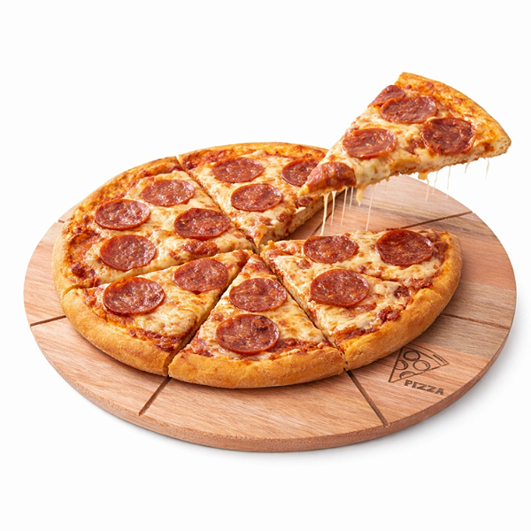 Tábua de Pizza Madeira Para Cortar e Servir Bandeja Pizza Essence