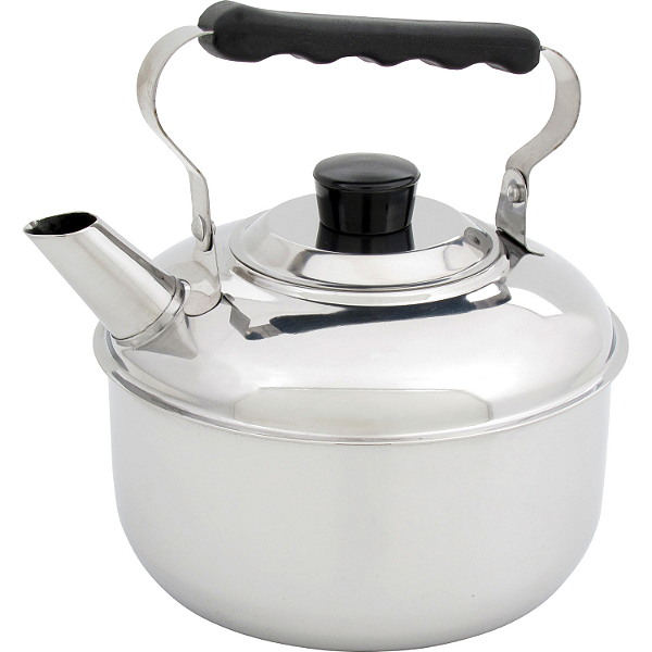 Chaleira Tradicional Aço Inox 1 Litros Domama Prime