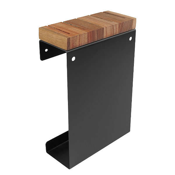 Porta Facas de Parede Design Moderno Black