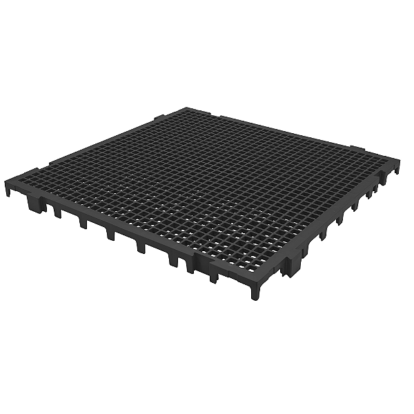 Kit 10 Estrado Plástico Modular Piso Palete Pallet 50x50cm Encaixável Resistente