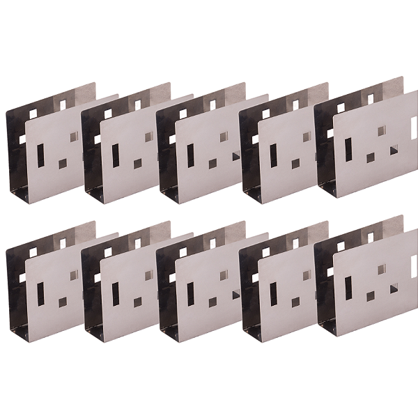 Kit 10 Porta Guardanapo Inox Utily – Suporte Guardanapos Mesa Restaurante Bar Cozinha Aço Inoxidável