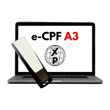 Certificado Digital Sispass Ibama e-CPF A3 36 Meses de Validade Nuvem
