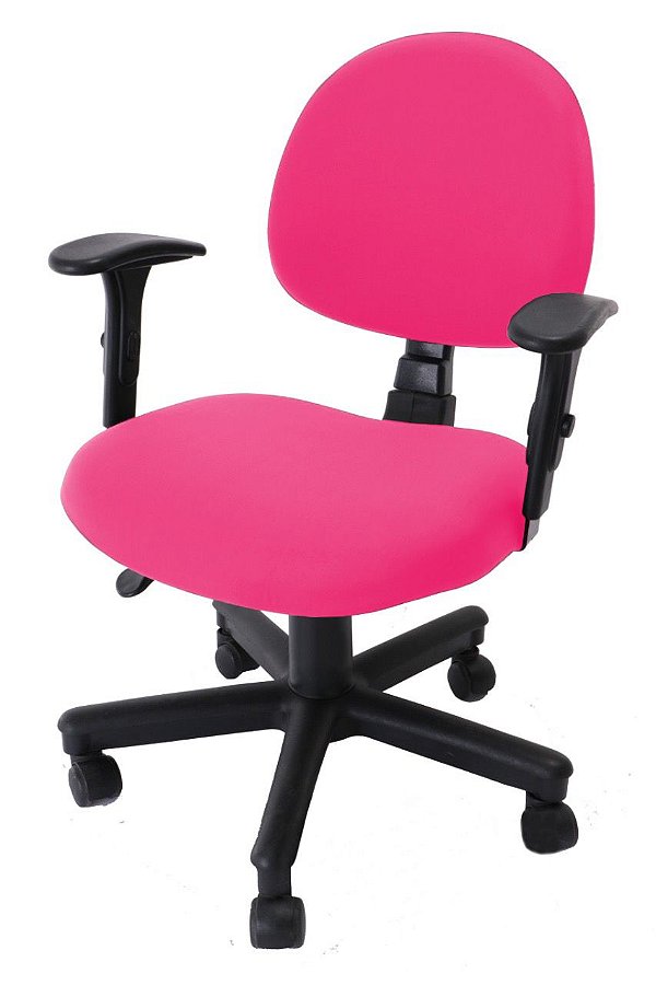 Capa De Cadeira Giratória de Escritório 1 Peça Pink