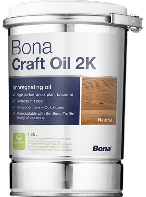 Bona Craft Oil 2K  ASH  1,25L