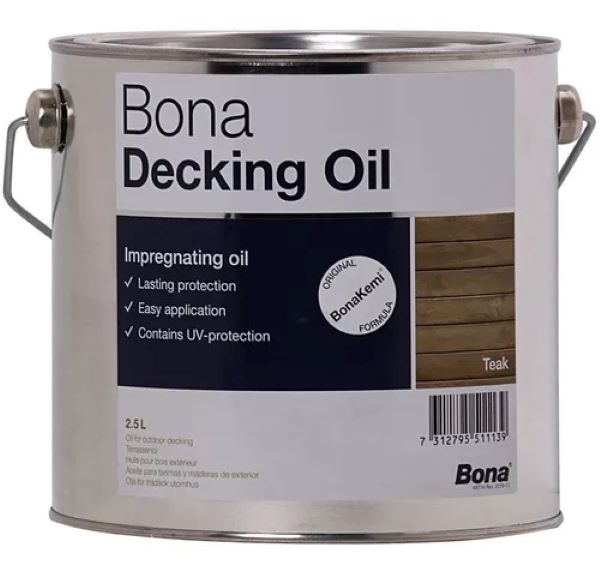 Bona Decking  Oil 2,5L  Teak  ( Teka  )