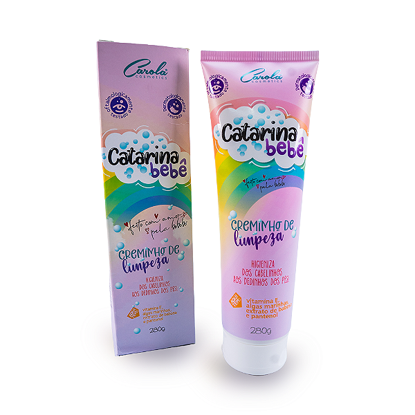 Catarina Bebe Creminho de Limpeza Cabelo e Corpinho 280gr