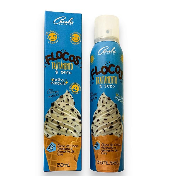 Flocos Tratamento a Seco 150 ml