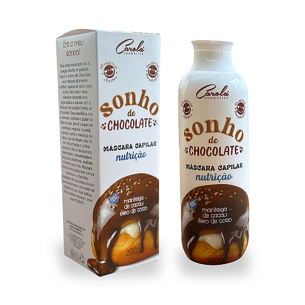 Máscara Capilar Nutrição Sonho de Chocolate 200ml
