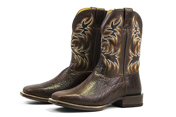 Bota Masculina Goyazes Watusi Tan - Waco Chocolate Cabeça - Power