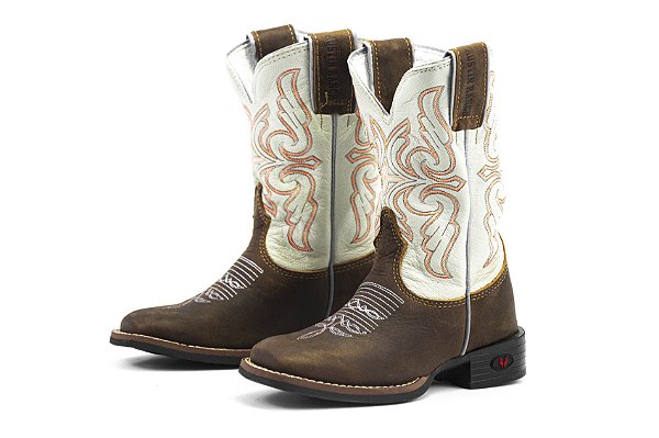 Bota Infantil Austin Ranch KA11 - Red Dog Cinza