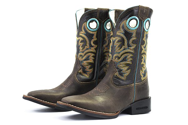 Bota Masculina Austin / Café verde Água - Solado Flex