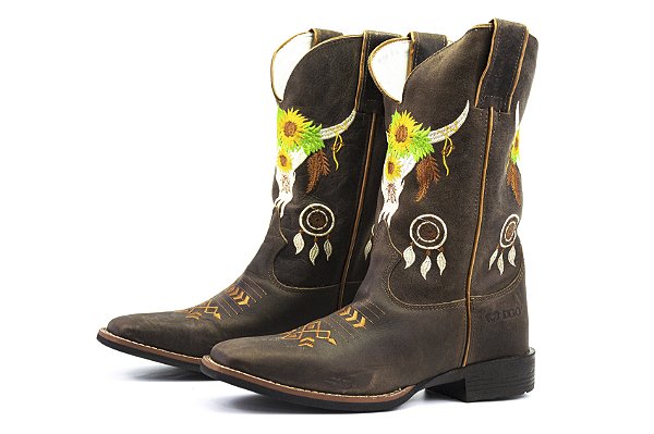 Bota Feminina Durango / Med Dog - Solado Flex