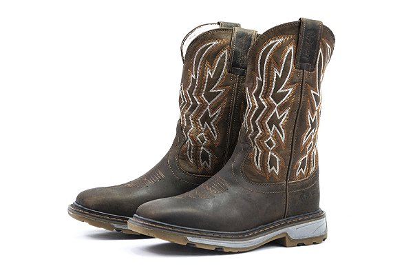 Bota Masculina Durango / Med Dog Apache - Solado Work - Tabaco