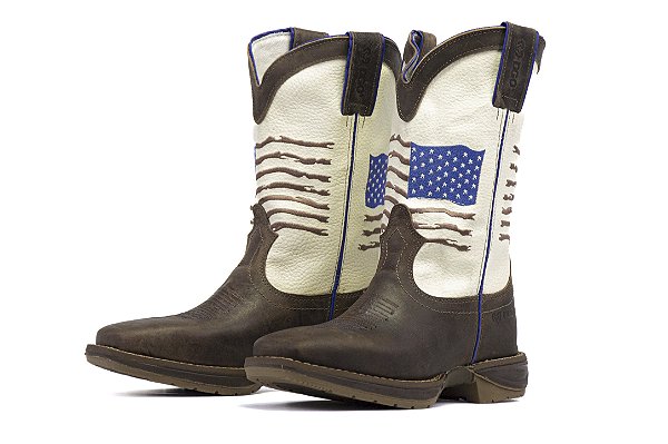 Bota Masculina Durango / Med Dog Palha - Solado Jump