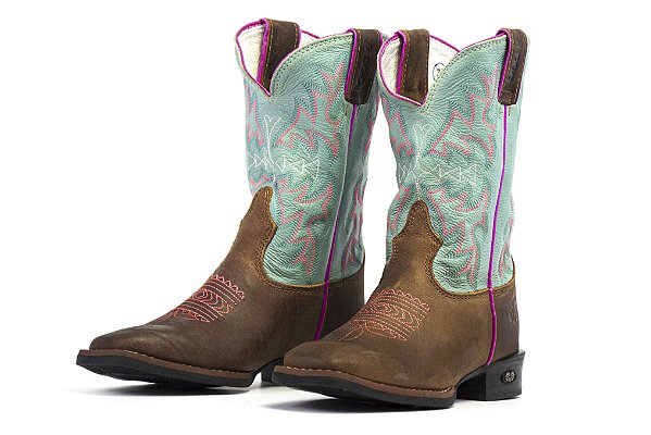 Bota Infantil Durango 17K01562P Red Dog Petroleo - Flex