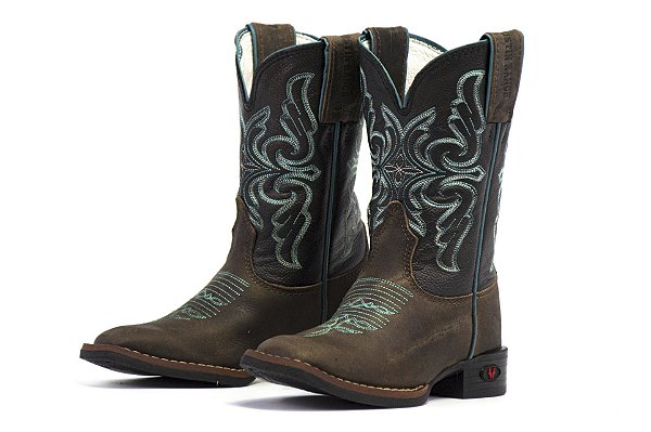 Bota Infantil austin 17K10362P - Med Dog Preto - Flex