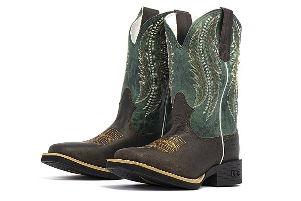 Bota Masculina DHR Lobo Crazy Cafe Fossil Marinho - Flex