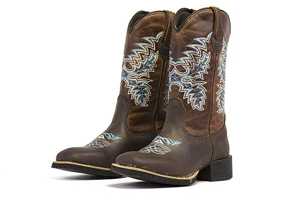 Bota Masculina Cavazzani Bordado Colorido - Flex