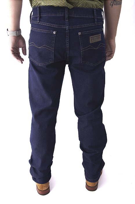 Calça Masculina Penssy - Serviço Escura Tradicional