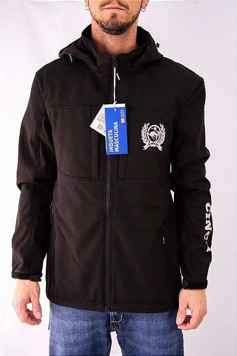 Jaqueta Cinch Masculina Neoprene - Preta