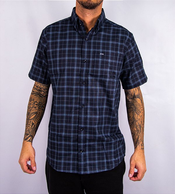 Camisa Masculina Fayad - Manga Curta 05