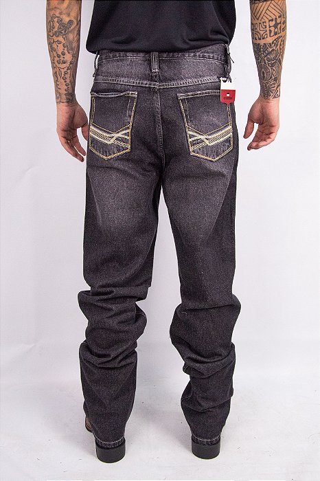 Calça Masculina Vaqueiros - Black 2