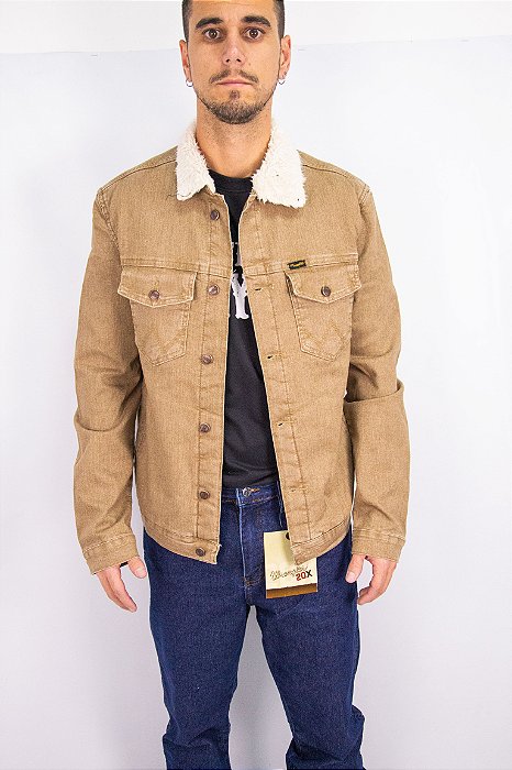 Jaqueta Masculina Wrangler WM9760UN - MARROM