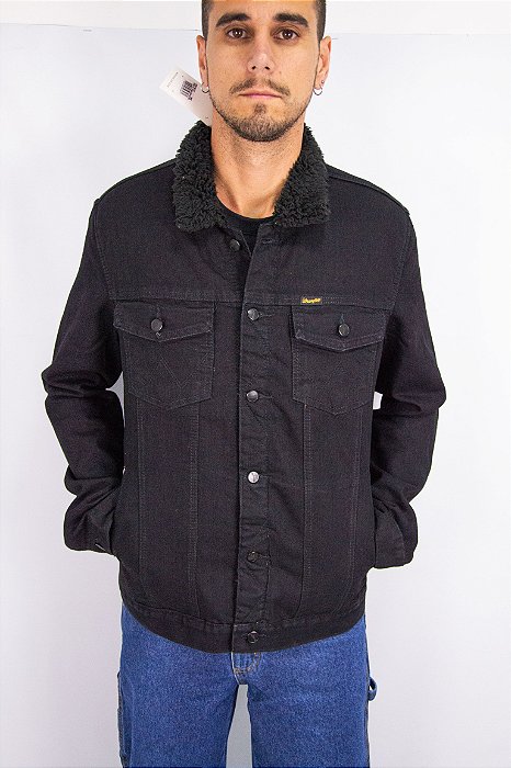 Jaqueta Masculina Wrangler WM9742UN - Preta