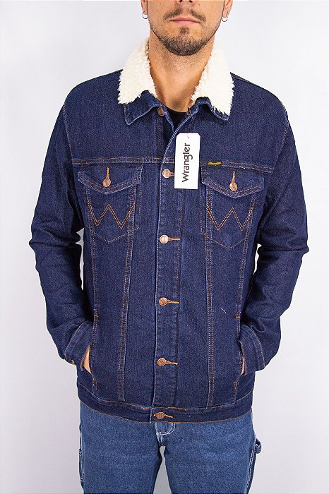 Jaqueta Masculina Wrangler WM9731UN - Forro Removível Caramelo