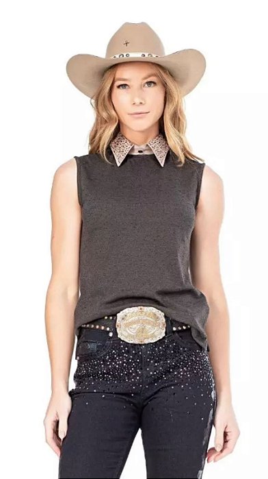 T-Shirt Feminina Zenz Regata Rock