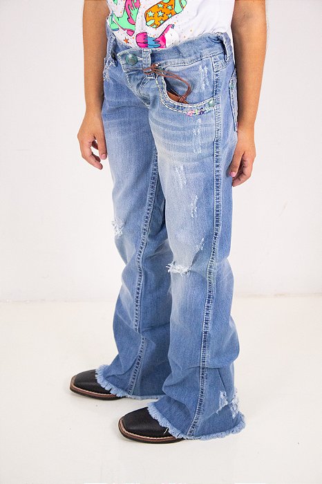 Calça Feminina Infantil Zenz Kids Paint Horse ZW0422004