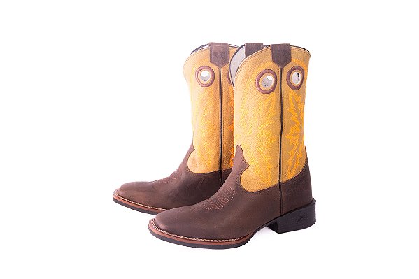 Bota Masculina Durango / Med Dog/ Bronze - Solado Gel