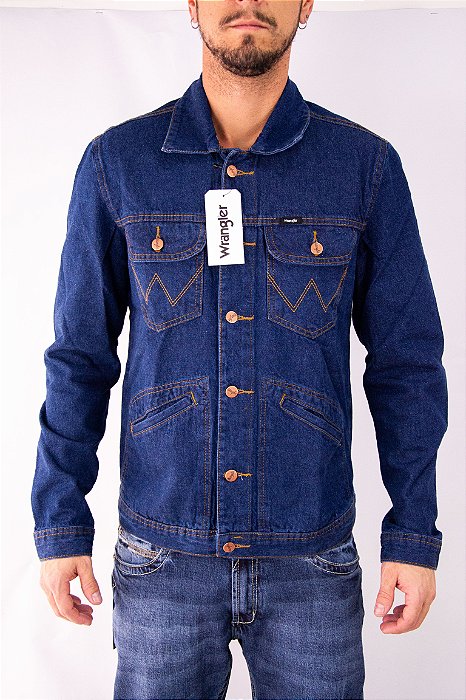 Jaqueta Masculina Wrangler Jeans Retrô WM9707UN