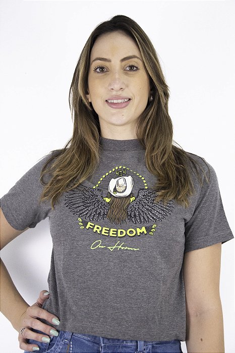 T-SHIRT Feminina Ox Horns - Ref 6426