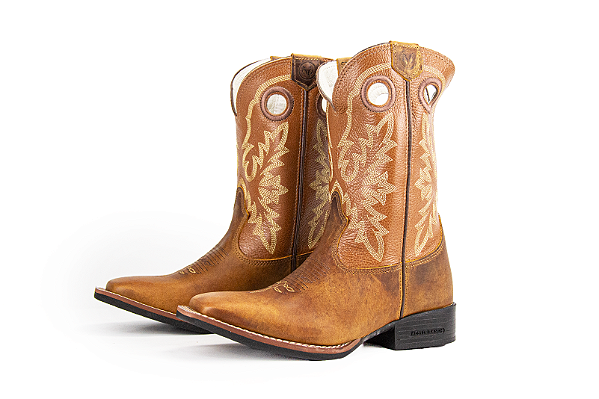 Bota Masculina Austin / Med Dog Bronze - Solado Flex