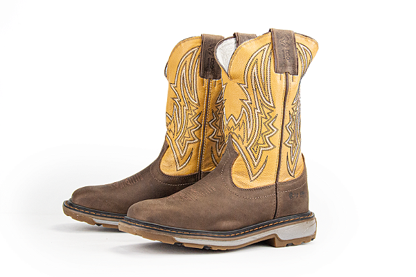Bota Masculina Durango / Med Dog Bronze - Solado Work