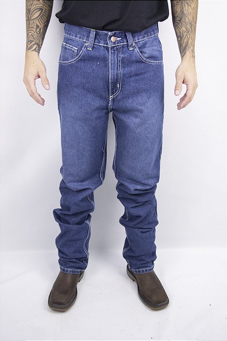 Calça Masculina FYD Bordada - Bordado Verde