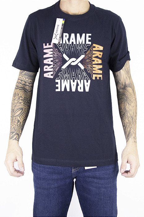 Camiseta Masculina Arame Cor/Modelo Four Wire