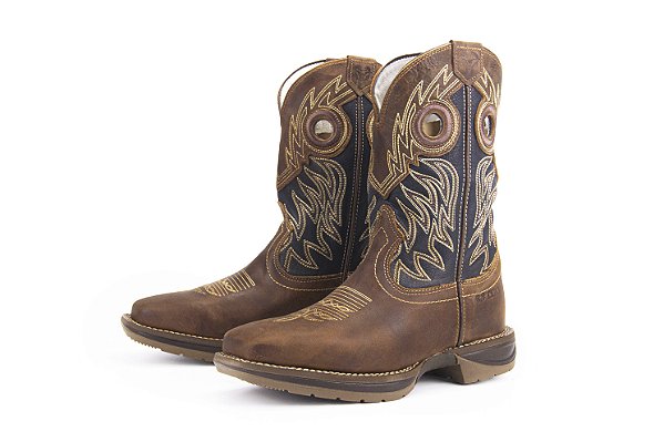 Bota Masculina Durango Solado Jump/ Custom Red Dog Azul