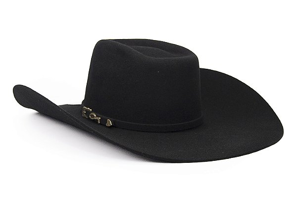 CHAPÉU CURY FELTRO COR PRETO - COPA DIAMANTE 12