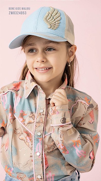 Boné Feminino Zenz Infantil KIDS