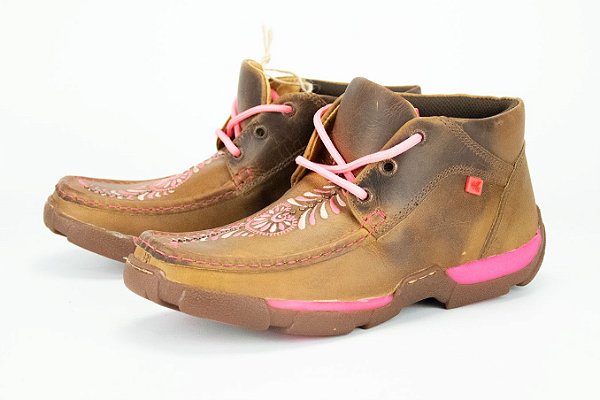 Destroyer Feminino Goyazes Pink 225004-C Cor Couro Dallas Furta Cor/ Sola Ambar Rosa