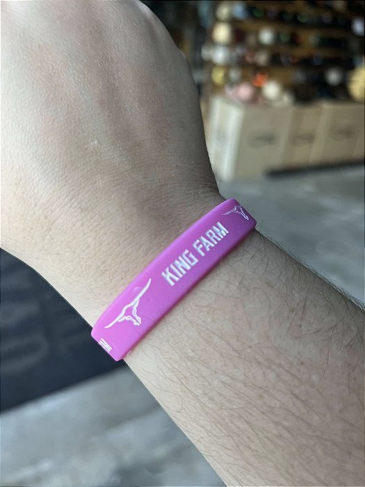 Pulseira King Farm Rosa