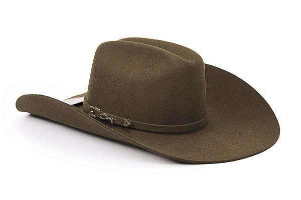 CHAPÉU CURY FELTRO MARROM CHOCOLATE - COPA ARIZONA ABA 12