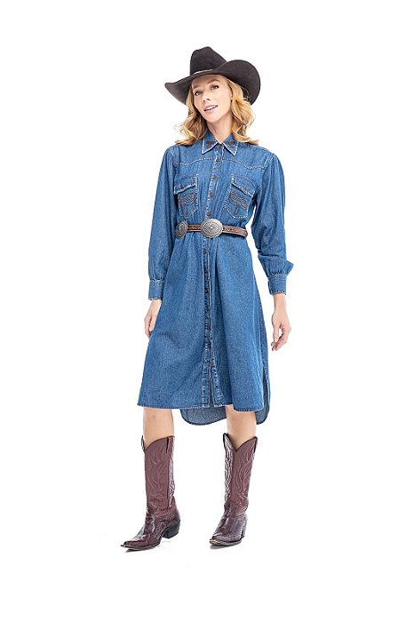 Chemise Feminina Zenz Western Lakota