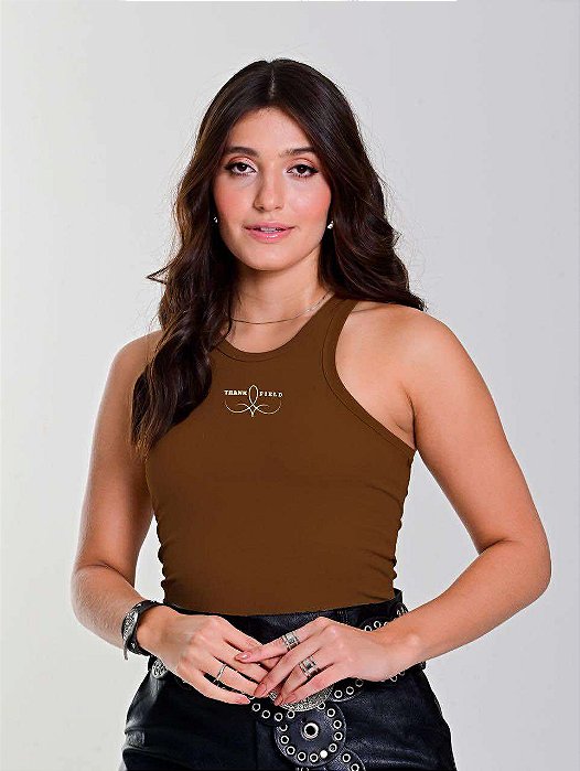 Blusinha Feminina Thankfield Marrom